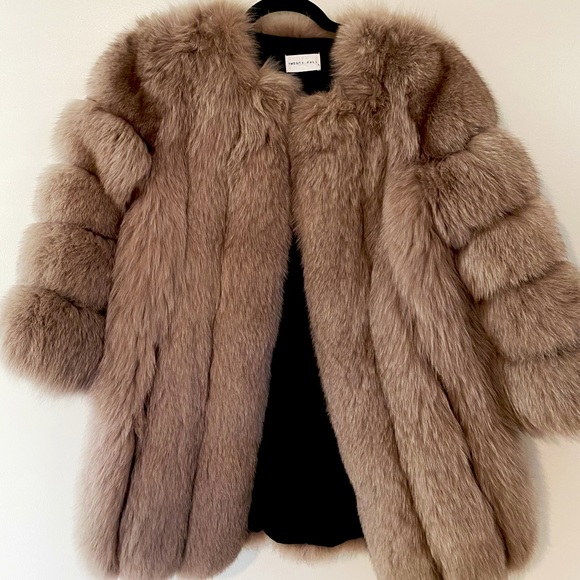 Twenty Fall Real Fox Fur Coat - Picture 1 of 5